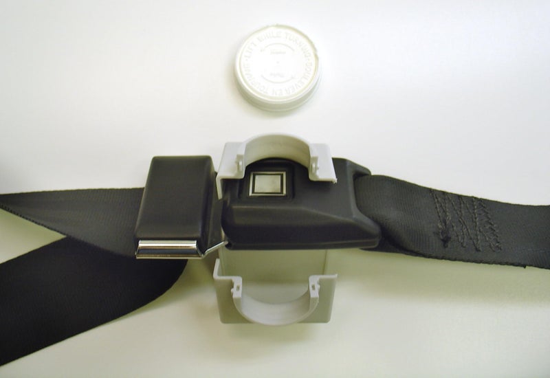 Buckle Guard "S" Seat Belt Button Cover - Deters Kids and Disabled Adults from Opening Their Seat Belts While Riding in a Motorized Vehicle, Fits Buckles with a Wider Seat Belt Tongue (Black) - Image 3